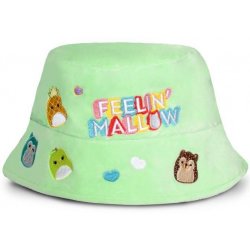 Squishmallows Klobouk mix zelený