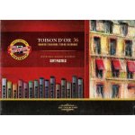 KOH-I-NOOR Křída prašná kulatá souprava TOISON D´OR 8515 36 barev – Zboží Dáma