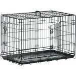 Karlie-Flamingo Drátěná klec černá dva vchody 93 x 57 x 62 cm – Zbozi.Blesk.cz