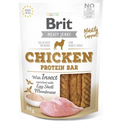 Brit Jerky Chicken with Insect Protein Bar 12 x 80 g