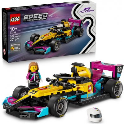 LEGO® Speed Champions 77258 Závodní auto® F1 ACADEMY™ – Zboží Živě
