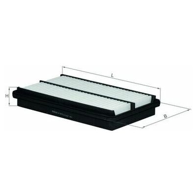 MAHLE ORIGINAL Vzduchový filtr LX1075 – Hledejceny.cz