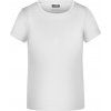 Dětské tričko James & Nicholson chlapecké tričko Basic Boy bílá