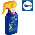 Nivea Sun Kids Protect & Care SPF30 5v1 spray na opalování 270 ml – Zboží Dáma