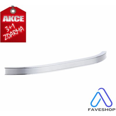 Tulip Bari chrom lesklý/chrom broušený 192 mm – Zboží Mobilmania