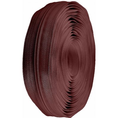 Pro Háčkování Zip spirálový 5 mm metráž - bordó 5 m – Sleviste.cz
