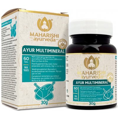 Maharishi Ayurveda Ayur Multimineral 60 tablet – Hledejceny.cz