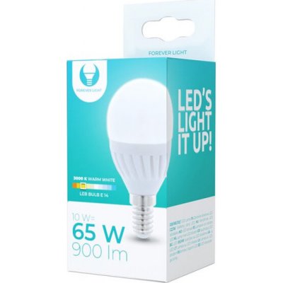 Forever Led žárovka E14 10W 3000K ilumka ceramic – Hledejceny.cz