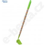 Teddies motyka oboustranná žlutá s násadou kov/dřevo 80 cm – Sleviste.cz