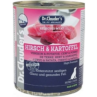 Dr.Clauder's Jelení & Brambory 800 g – Zbozi.Blesk.cz