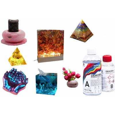 DEKORA 100-72-550 řídká UV++ Balení A+B: 7 kg – Hledejceny.cz