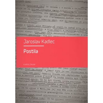 Postila - Jaroslav Kadlec – Hledejceny.cz