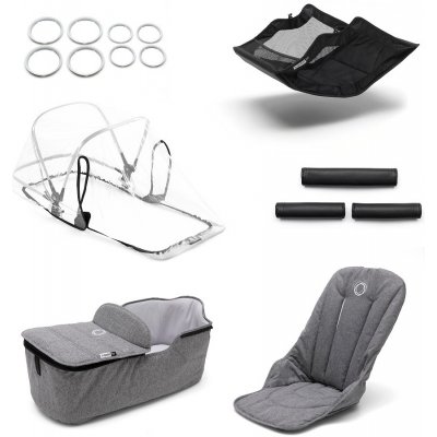 Bugaboo Fox Style Set Grey Melange – Zbozi.Blesk.cz