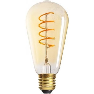 Kanlux XLED žárovka VINTAGE E27 4W FILAMENT extra teplá žlutá EDISON RETRO ST64 Vintage 33517 – Zboží Mobilmania