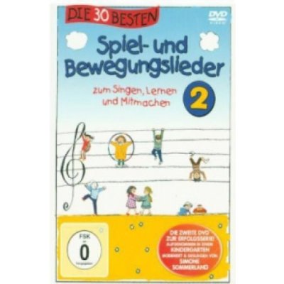 Die 30 besten Spiel- und Bewegungslieder. Vol.2 DVD – Zboží Mobilmania