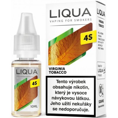 Ritchy Liqua 4S Virginia Tobacco 10 ml 20 mg – Zboží Mobilmania