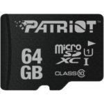 PATRIOT microSDHC Class10 64 GB SF64GMDC10 – Zbozi.Blesk.cz