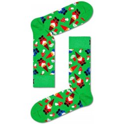 Happy Socks ponožky Christmas Gnome zelená