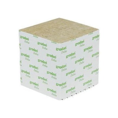 Grodan 75 x 75 x 65 mm pěstební kostka bez díry 1 ks – Zbozi.Blesk.cz