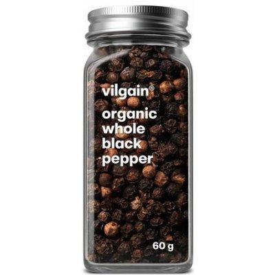 Vilgain Pepř BIO černý celý 60 g – Hledejceny.cz