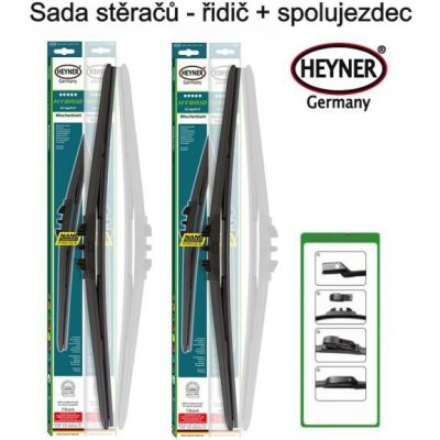 Stěrače Vauxhall Crossland (P17) 2017/03- | HEYNER – Hledejceny.cz