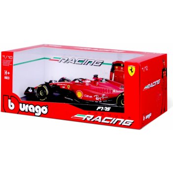 BBurago Model Scuderia Ferrari F1 75 16 Charles Leclerc 2022 1:18