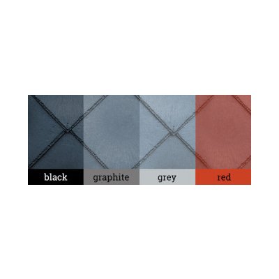 Ekoternit EB2 415 x 415 x 6 mm imitace břidlice černá 1 ks – HobbyKompas.cz