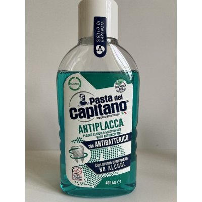 Pasta del Capitano Antiplacca antibakteriální proti zubnímu plaku 400 ml – Hledejceny.cz