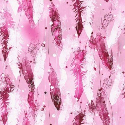 Angelic Inspiration Letní stříška Pink feathers