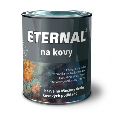 Eternal Na kovy antikorozní barva na kov 0,7L Višňová 423 – Hledejceny.cz