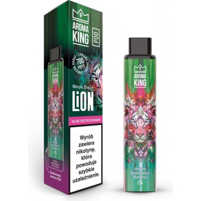 Aroma King Lion Pod Melons Watermelon Banana 20 mg 700 potáhnutí 1 ks – Zboží Mobilmania