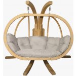 Patio Swing Pod Cream XL se stojanem CZILLO 409612 – Hledejceny.cz