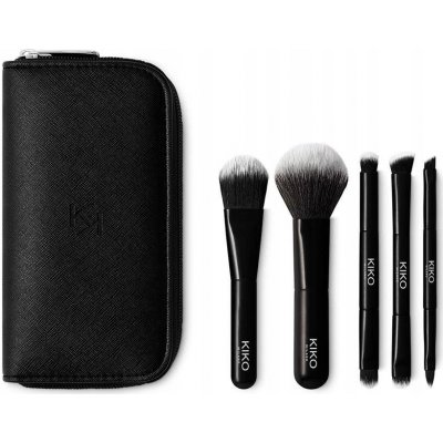Kiko Milano Sada 5 štětců na make-up syntetické štětiny – Zboží Dáma