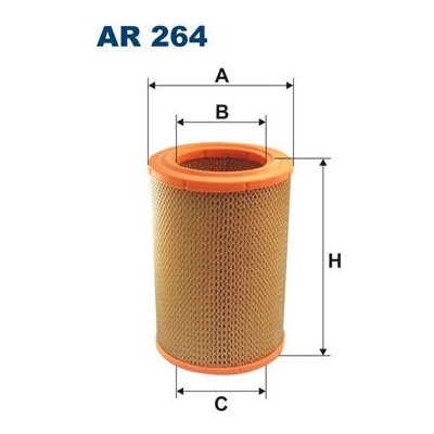 Vzduchový filtr FILTRON AR 264 – Zboží Mobilmania