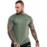 GymBeam tričko Basic Heather Military – Zboží Dáma