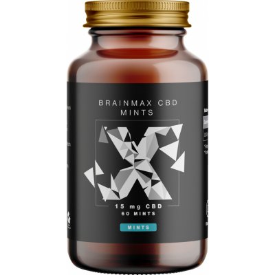 BrainMax CéBéDé Mints 15 mg 60 bonbónů