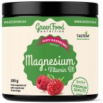 GreenFood Nutrition Magnesium Citrate + Vitamin B6 - Malina 150 g – Hledejceny.cz