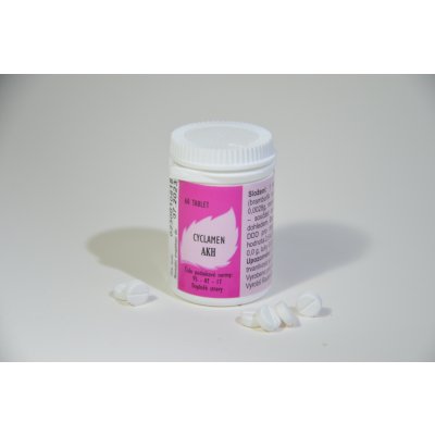 Radim Bakeš Galenická laboratoř Ostrava AKH Cyclamen 60 tablet – Hledejceny.cz