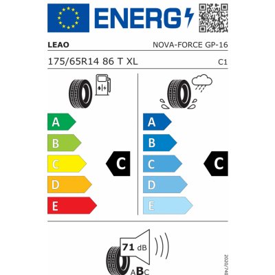 Leao Nova Force GP 175/65 R14 86T – Zbozi.Blesk.cz