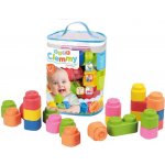 Clemmy baby 24 barevných kostiček v plastovém pytli – Zboží Dáma