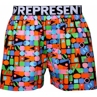 Represent pánské trenky EXCLUSIVE MIKE KALEIDOSCOPE černé – Zboží Mobilmania