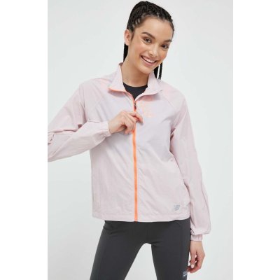 New Balance Printed Impact Run Light Pack Jacket stone pink