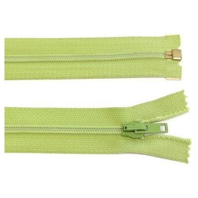 Zip spirálový dělitelný No 6 délka 70 cm barva 12 pistáciová – Hledejceny.cz