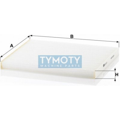 MANN CU 26 017 kabinový (pylový) filtr – Hledejceny.cz