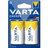 Baterie primární Varta Energy D 2 ks 961103
