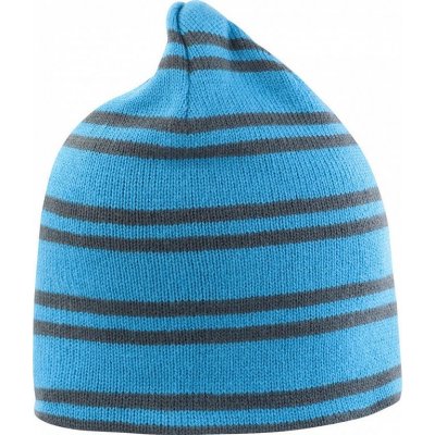 Result Winter Essentials oboustranná ohrnovací čepice z pleteniny modrá azurová šedá – Hledejceny.cz