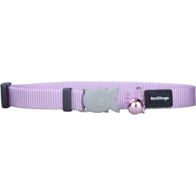 Red Dingo obojek pro kočky Purple Pastel 12 mm – Sleviste.cz