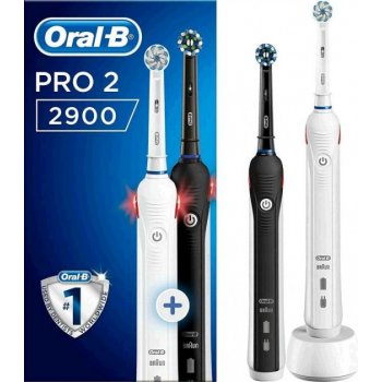 Oral-B Pro 2 2900 Duo Black & White od 894 Kč - Heureka.cz