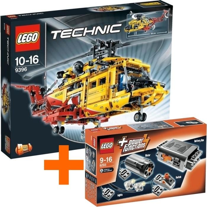 LEGO® Set Technic 9396 Helikoptéra + Technic 8293 Motorová sada od 2 850 Kč  - Heureka.cz