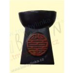 Aromatika aroma lampa pyramida černá s červeným hieroglyfem – Hledejceny.cz